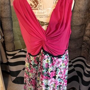 Igigi Pink Floral Dress